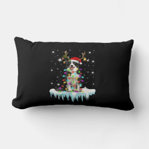 Boder Colline Reindeer Christmas Present Lumbar Pillow