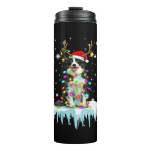 Boder Colline Reindeer Christmas Present Thermal Tumbler