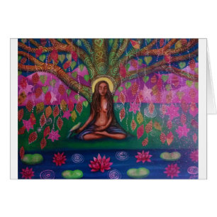 Bodhi Tree Meditation card