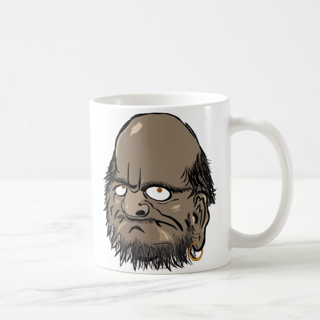 Bodhidharma Mug (Right)