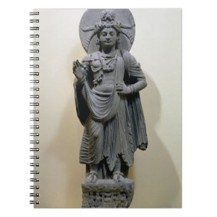 Bodhisattva figure, from Mekha-Sanda near Shabaz-G Notebook
