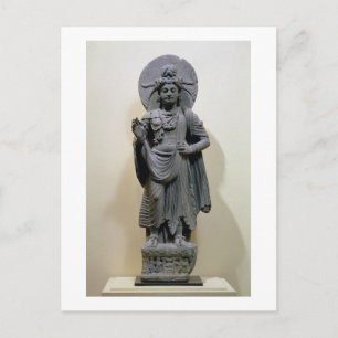 Bodhisattva figure, from Mekha-Sanda near Shabaz-G Postcard