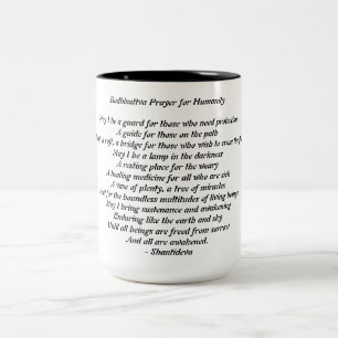 Bodhisattva Prière pour l'humanité Mug