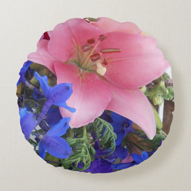 Bodichon Round Pillow (Front)