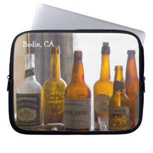 Bodie Antique Bottles Laptop Bag