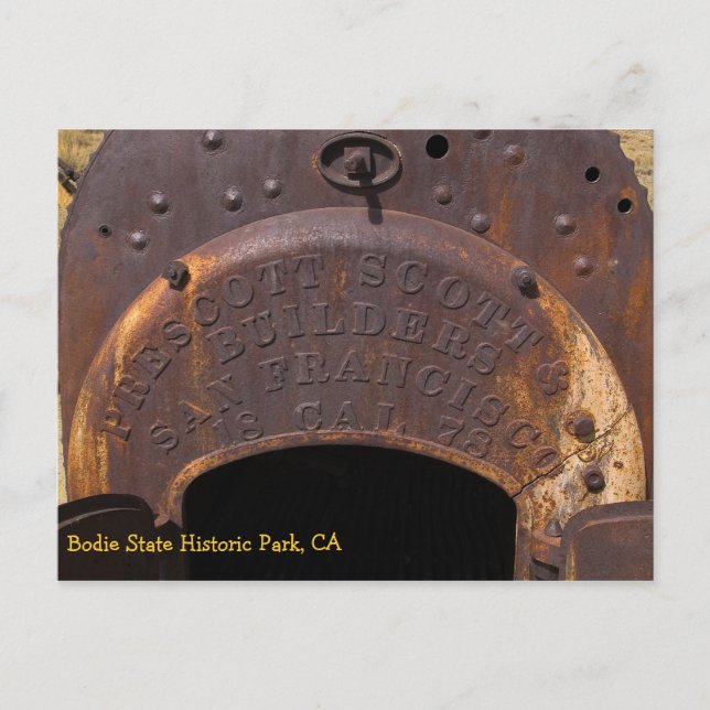 Bodie Boiler Postcard (Front)