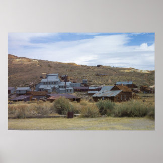 Bodie buildings poster