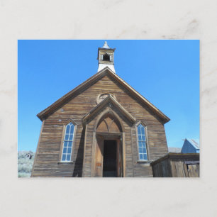 Bodie Church, CA Postcard