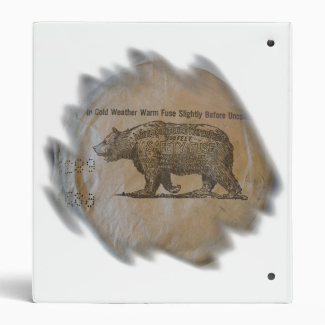 Bodie Fuse White BG Binder (Back)