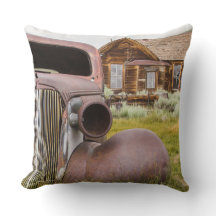 Bodie Ghost Town Abandoned Rusted Car Close Up