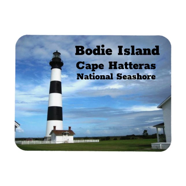 Bodie Island Light, Cape Hatteras, Nat'l Seashore Magnet (Horizontal)