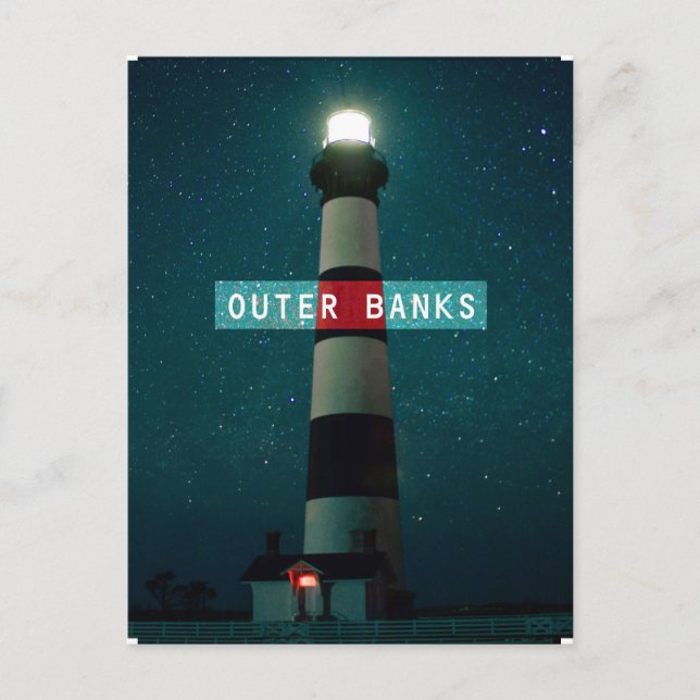 Bodie Island Light. Postcard (Front)
