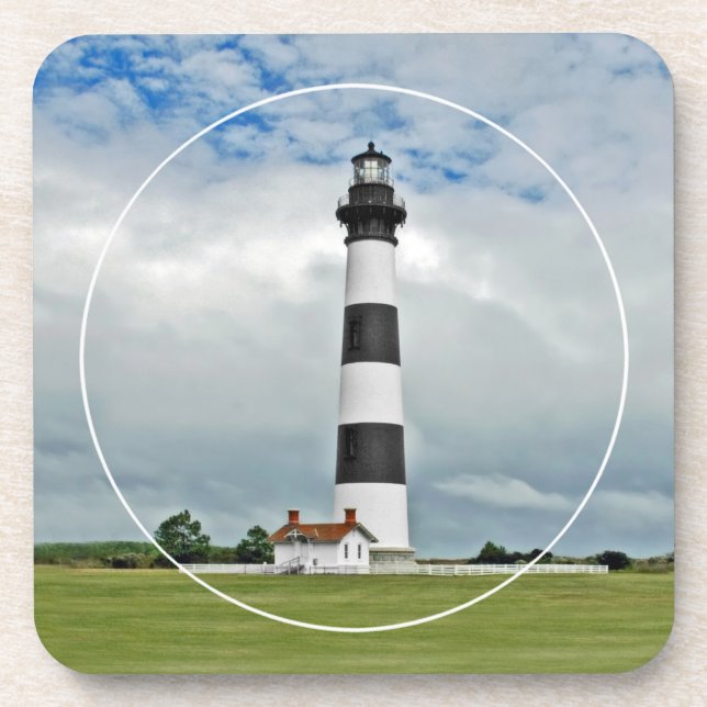 Bodie Island Lighthouse Coaster (Front)