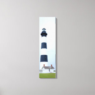 Bodie Island Lighthouse Exterior Vertical Canvas