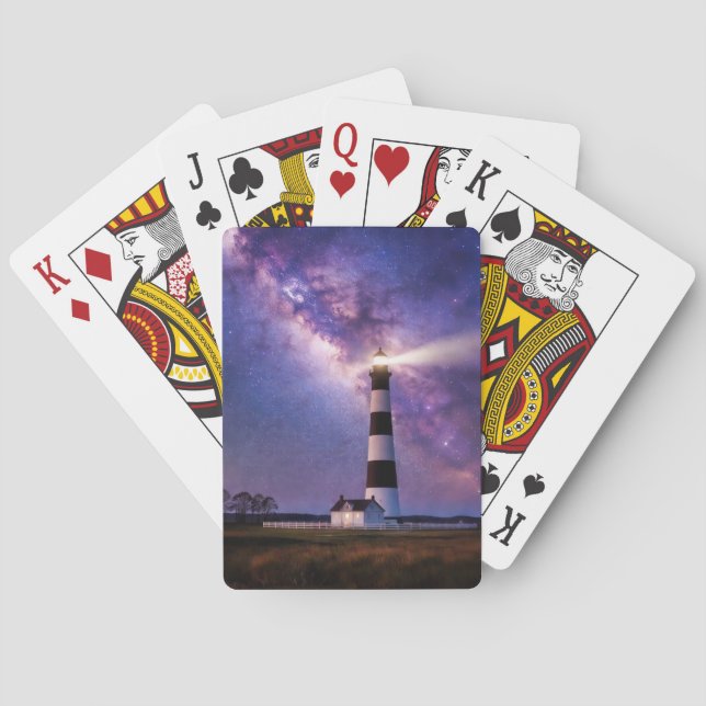 Bodie lighthouse — Outer Banks Playing Cards (Back)