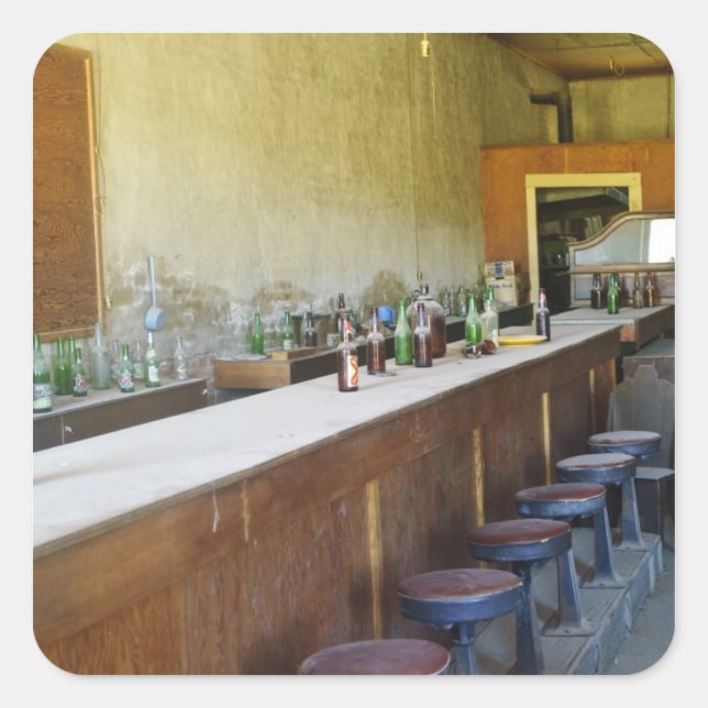 Bodie State Historic Park, California, USA 2 Square Sticker (Front)