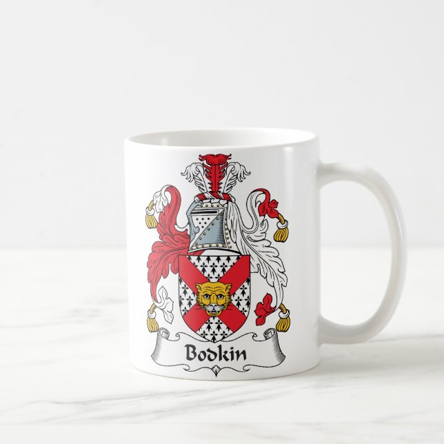 Bodkin Family Crest Coffee Mug (Right)