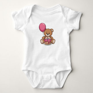 Body 1er anniversaire dans un design minimal