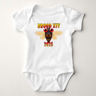 Body 2025 Brood XIV Cicadas tenue à une pièce, version