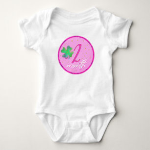 Body 2 mois anniversaire pour la fille