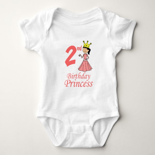 Body 2e Bébé Princesse (Devant)