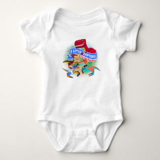 Body 3 petits Raptors et combinaisons du Jersey de bébé