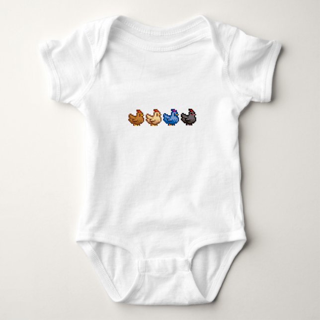 Body 4 Chickens Stardew Valley (Devant)