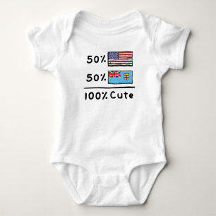Body 50% American 50% Fijian 100% mignon Fiji USA drape