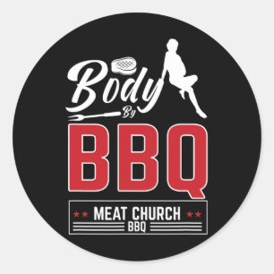 Body 5 classic round sticker