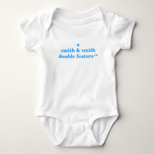 Body A (Parents Noms Ici) Double Fonction Pour Jumeaux