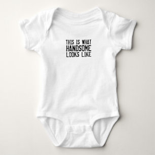 Body À quoi ressemble un beau t-shirt pour bébé amusant