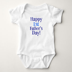 Body Ă?re chemise heureuse de bébé du jour de pères