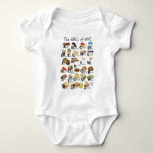 Body ABC de NYC Iconic New York City Foods Alphabet