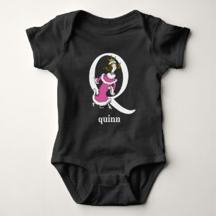 Body ABC du Dr Seuss : Lettre Q - Blanc  Ajouter votre 