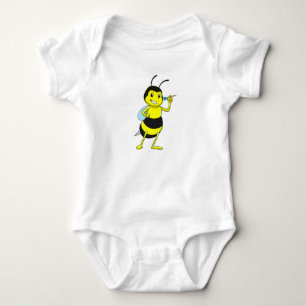 Body Abeille aux fléchettes avec tarte