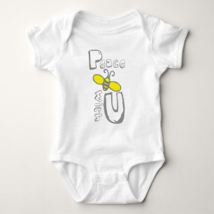 Body Abeille de paix avec U