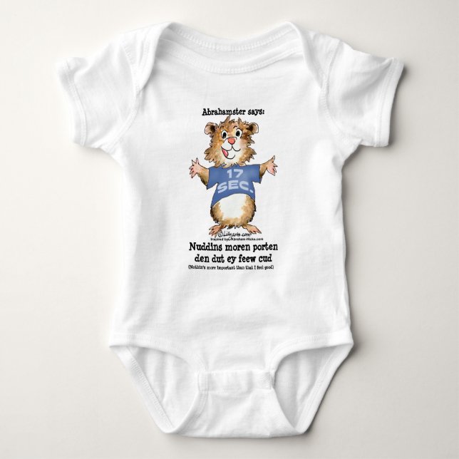 Body Abrahamster 17 Secondes (Rien n'est plus important (Devant)