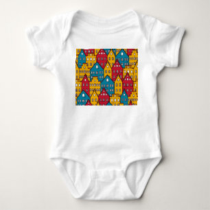 Body Abstrait urbain : motif urbain vintage