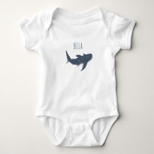 Body Adorable bébé sous la mer Baleine Nom du requin