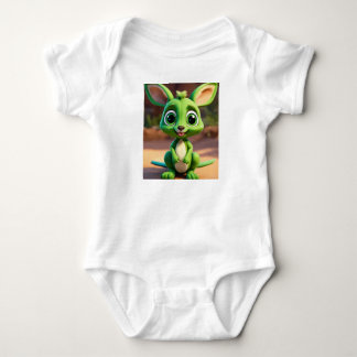 Body adorable bébé vert Kangaroo