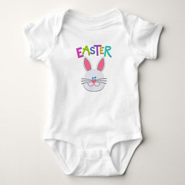 Body Adorable Bodysuit pour bébé lapin de Pâques (Devant)