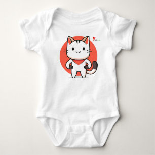 Body Adorable Cat Baby Bodysuit - Cute Kitten Design po