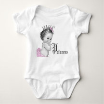Adorable Princesse Rose Baby Girl Chemises