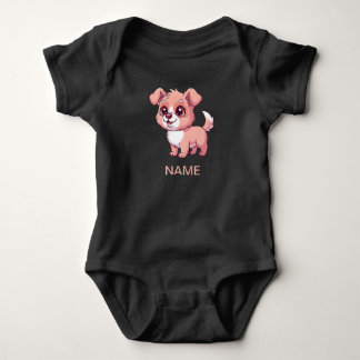 Body Adorable Puppy Baby Bodysuit