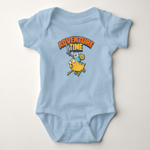 Body Adventure Time Finn Riding Jake T-Shirt