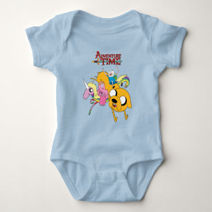 Body Adventure Time Lady, Bubblegum, Finn, & Jake T-S