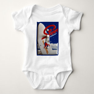 Body Affiche vintage de ski,    Stowe, Vermont