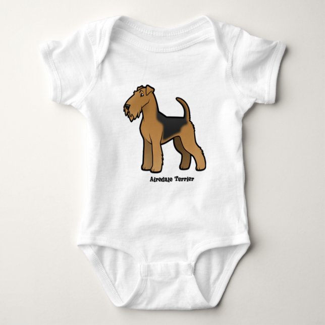 Body airedale terrier (Devant)