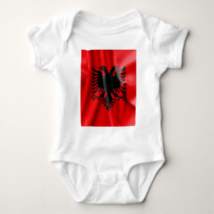Body Albanie Drapeau Bébé Jersey Bodysuit