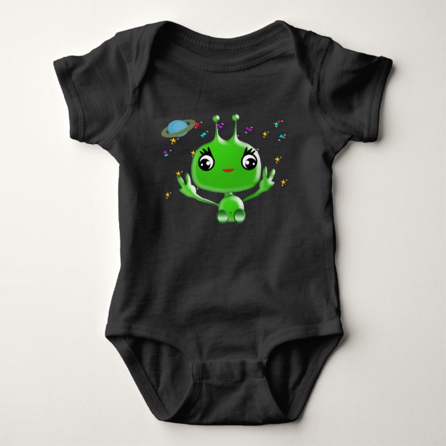 Body Alien bébé ultra mignon (Devant)